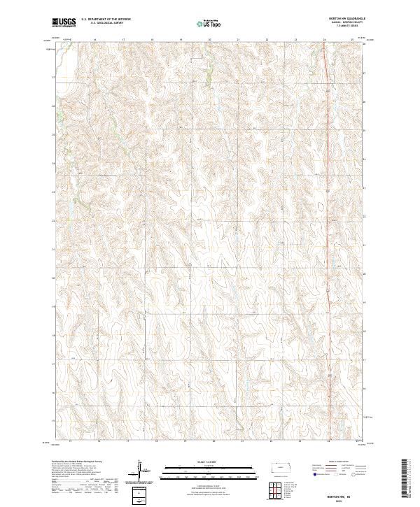USGS Topographic Map – Norton NW