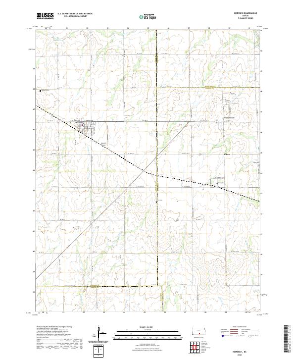 USGS Topographic Map – Norwich