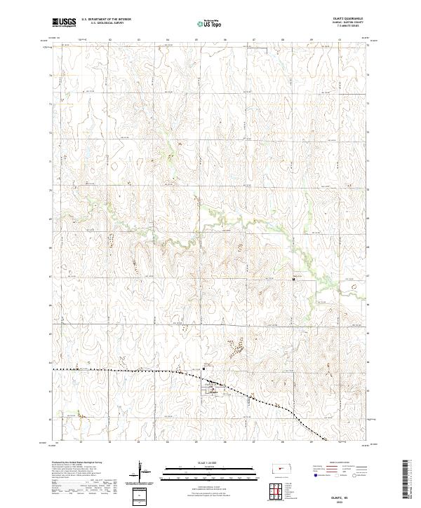 USGS Topographic Map – Olmitz