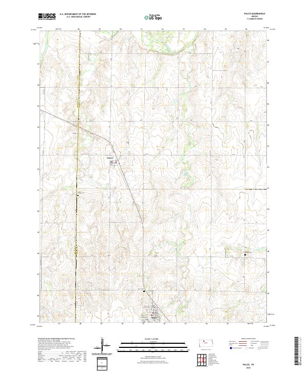 USGS Topographic Map – Palco