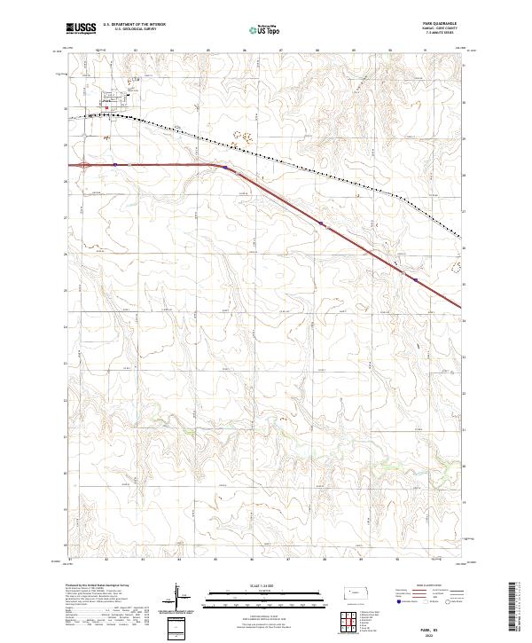 USGS Topographic Map – Park