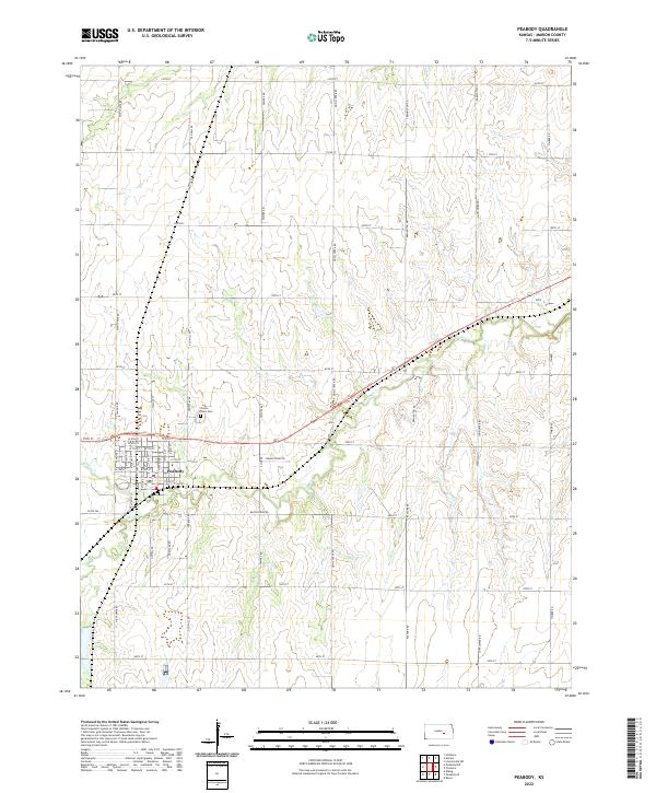 USGS Topographic Map – Peabody