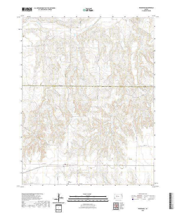 USGS Topographic Map – Pendennis
