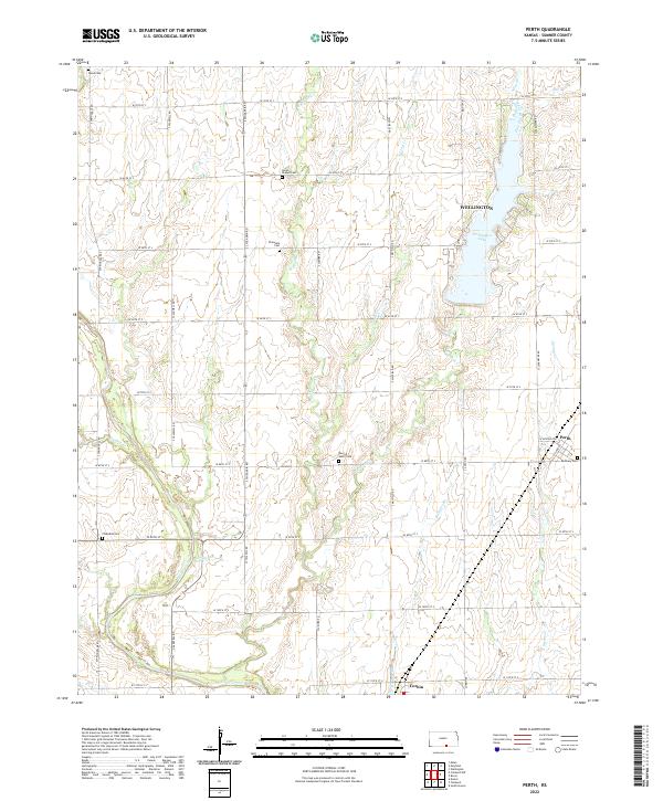 USGS Topographic Map – Perth