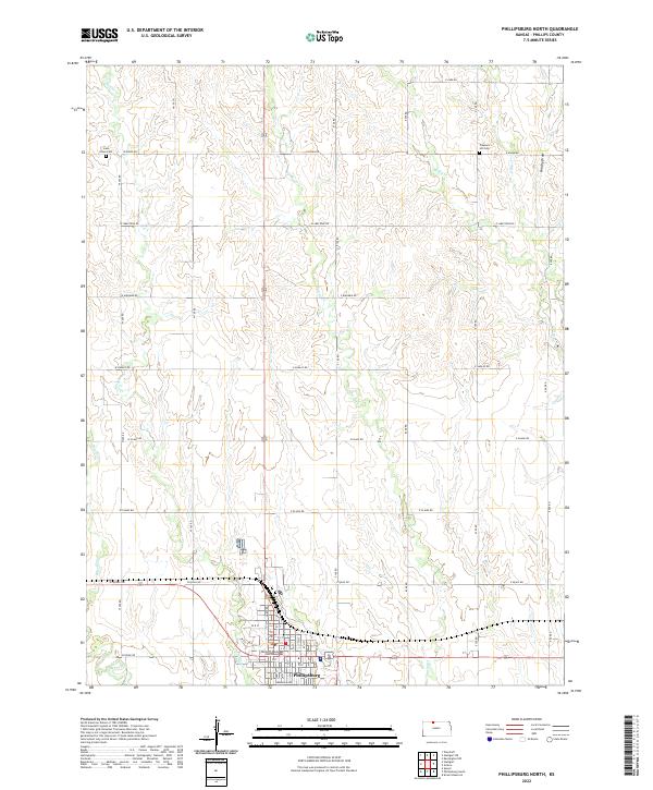 USGS Topographic Map – Phillipsburg North