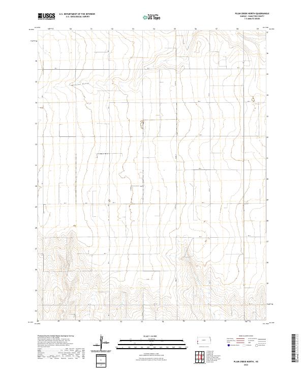 USGS Topographic Map – Plum Creek North