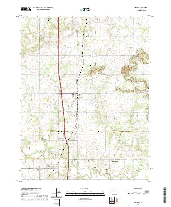 USGS Topographic Map – Prescott