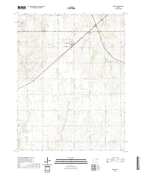 USGS Topographic Map – Ramona