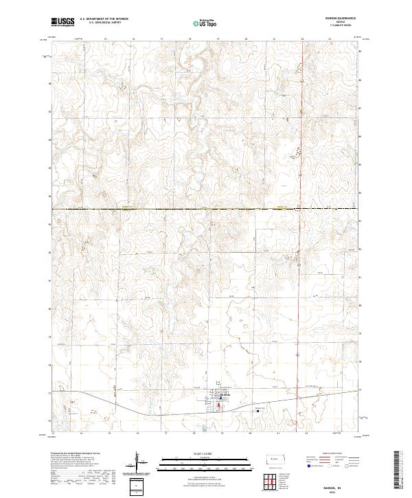 USGS Topographic Map – Ransom