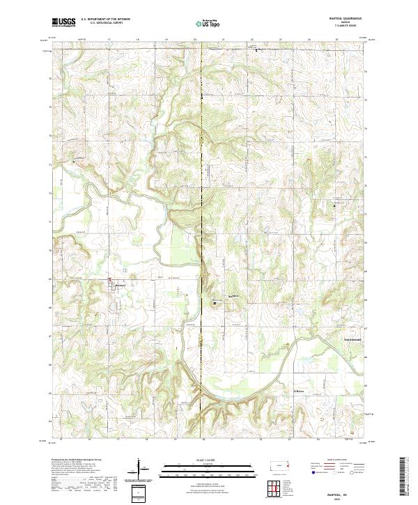 USGS Topographic Map – Rantoul