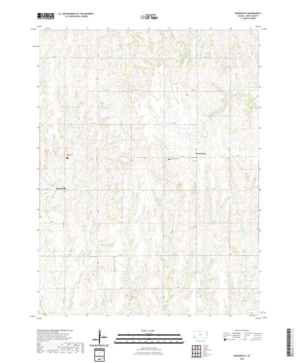 USGS Topographic Map – Reamsville
