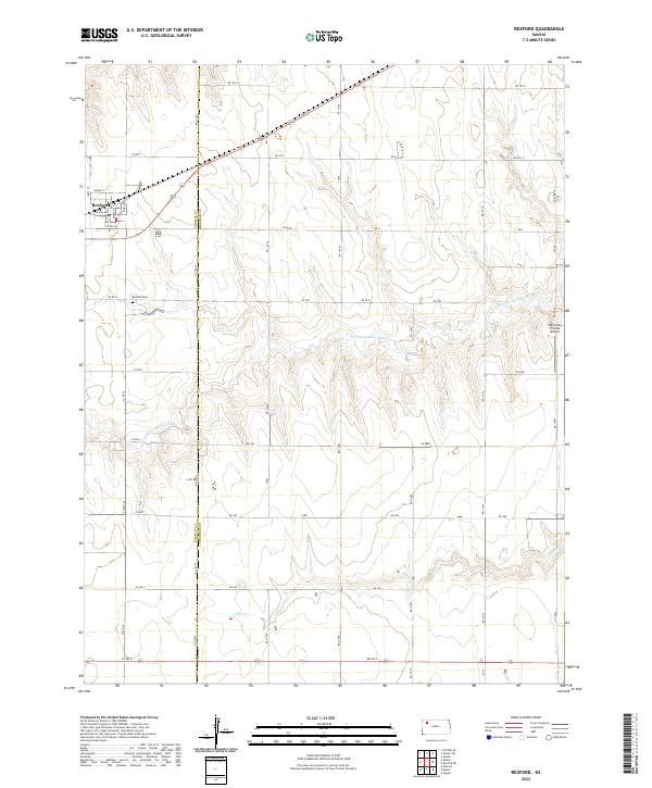 USGS Topographic Map – Rexford