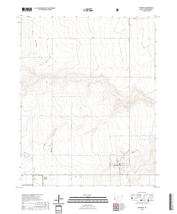 USGS Topographic Map – Richfield