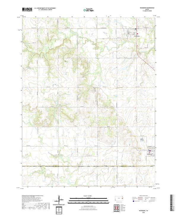 USGS Topographic Map – Richmond