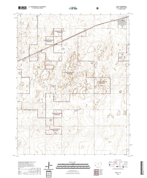 USGS Topographic Map – Rolla