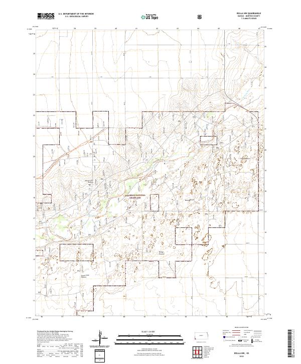 USGS Topographic Map – Rolla NW