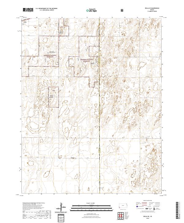 USGS Topographic Map – Rolla SE
