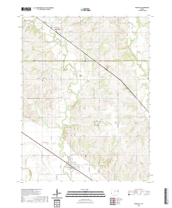 USGS Topographic Map – Rossville