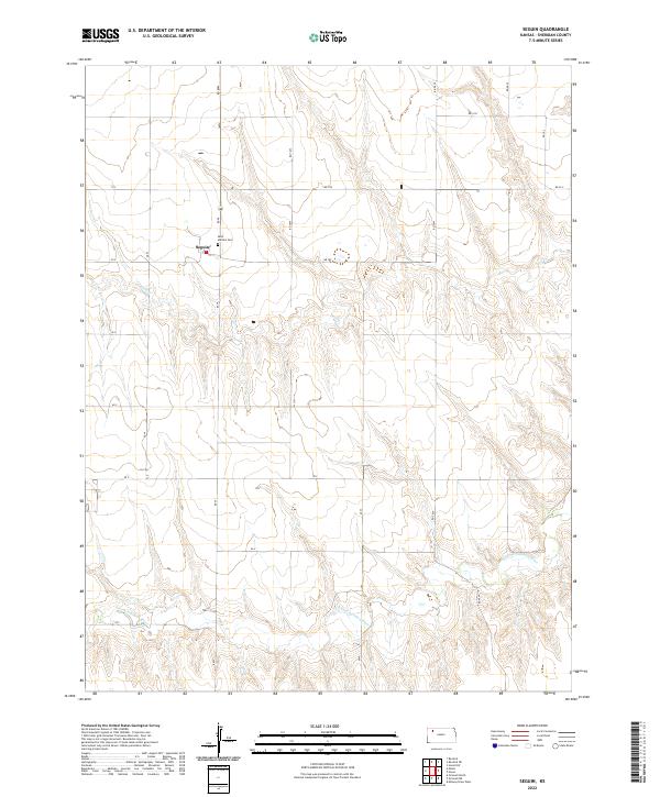 USGS Topographic Map – Seguin