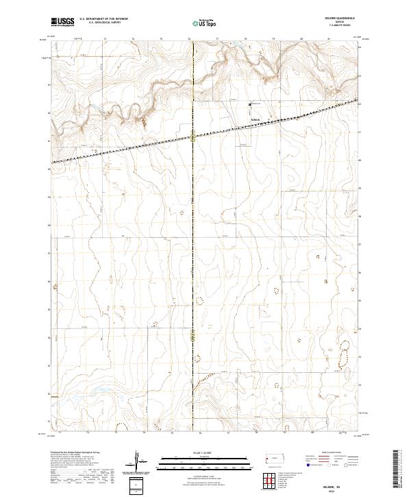 USGS Topographic Map – Selkirk