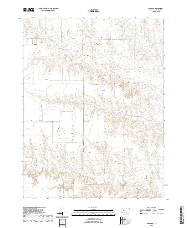 2022 Map of Shields SE, 2022 Print