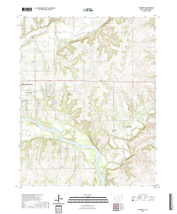 USGS Topographic Map – Silverdale