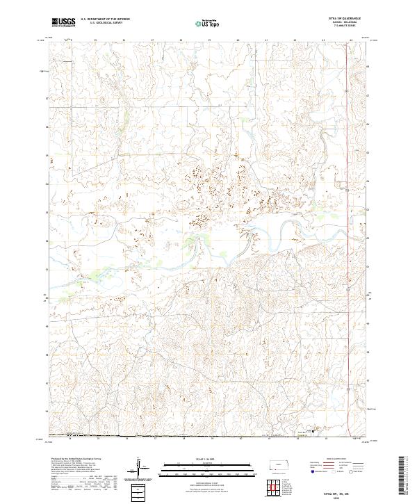 USGS Topographic Map – Sitka SW