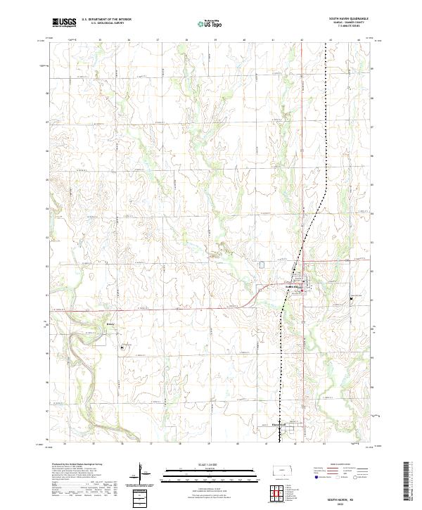 USGS Topographic Map – South Haven