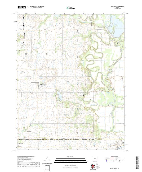 USGS Topographic Map – South Mound