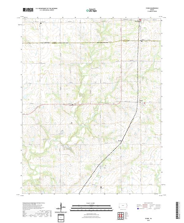 USGS Topographic Map – Stark