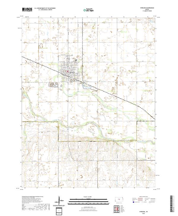 USGS Topographic Map – Sterling