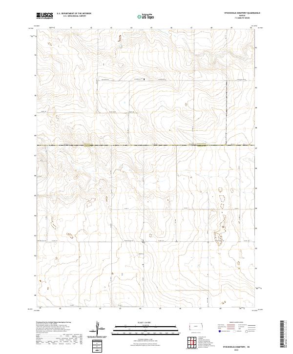 2022 Map of Stockholm Cemetery, 2022 Print