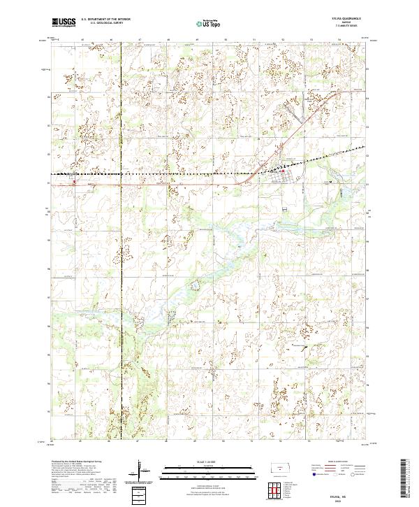 USGS Topographic Map – Sylvia