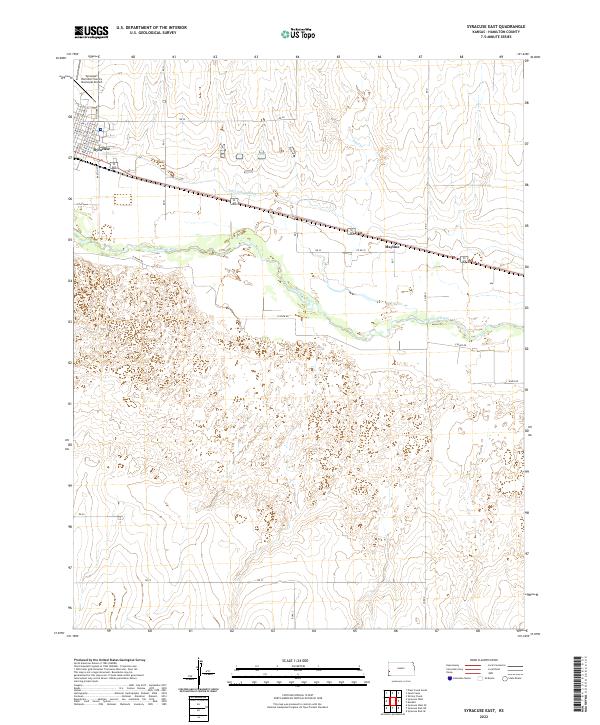 USGS Topographic Map – Syracuse East