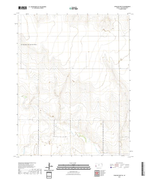 USGS Topographic Map – Syracuse West SE