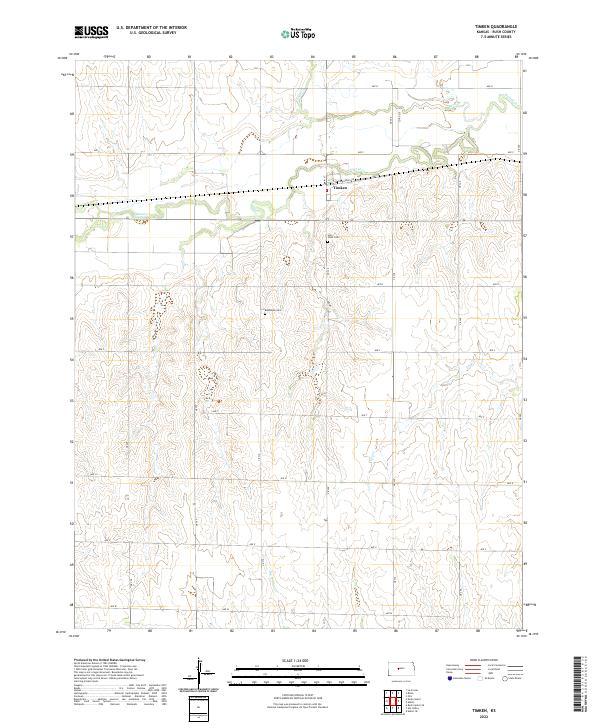 USGS Topographic Map – Timken