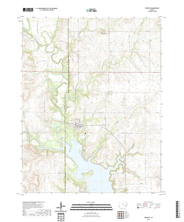 USGS Topographic Map – Toronto