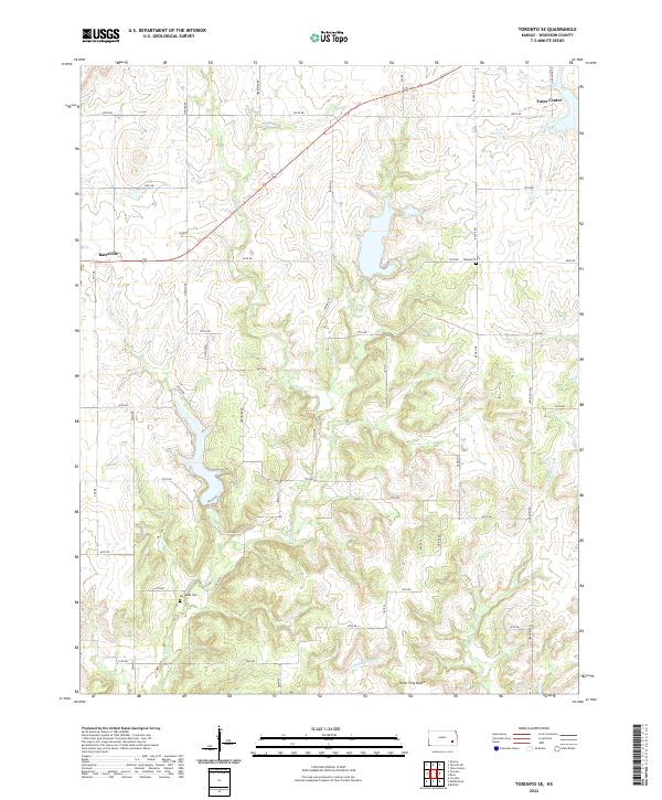 USGS Topographic Map – Toronto SE