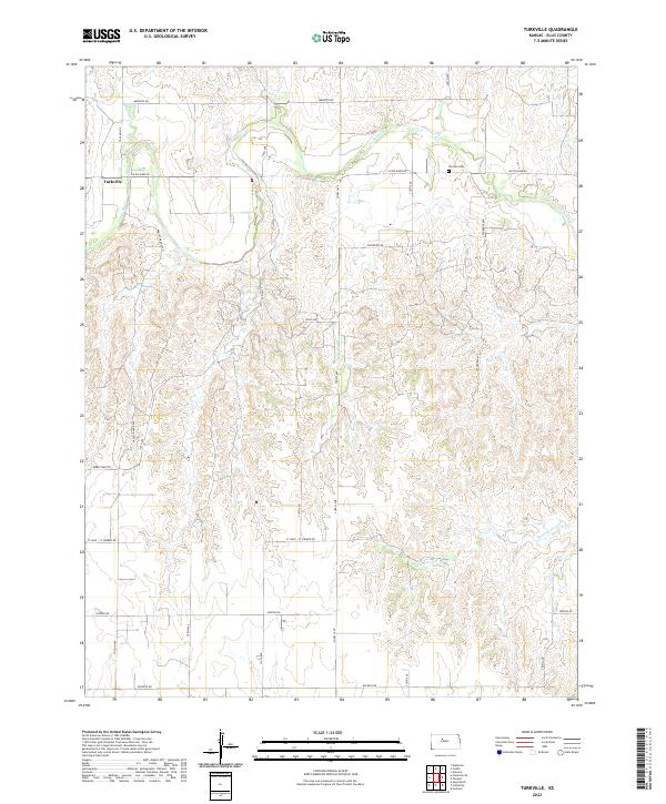 USGS Topographic Map – Turkville