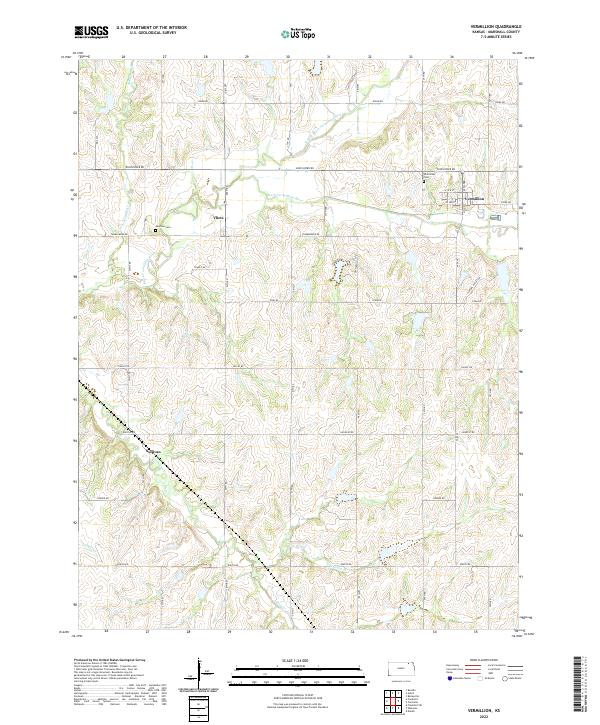 USGS Topographic Map – Vermillion