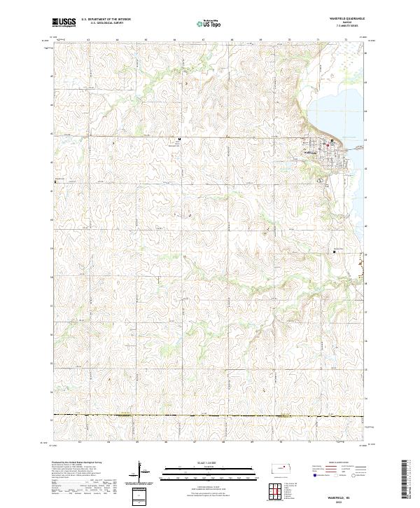 USGS Topographic Map – Wakefield