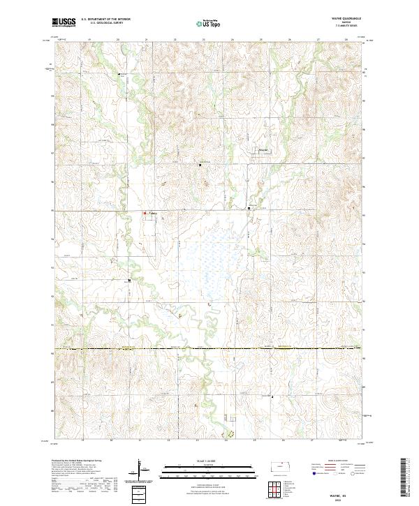 USGS Topographic Map – Wayne