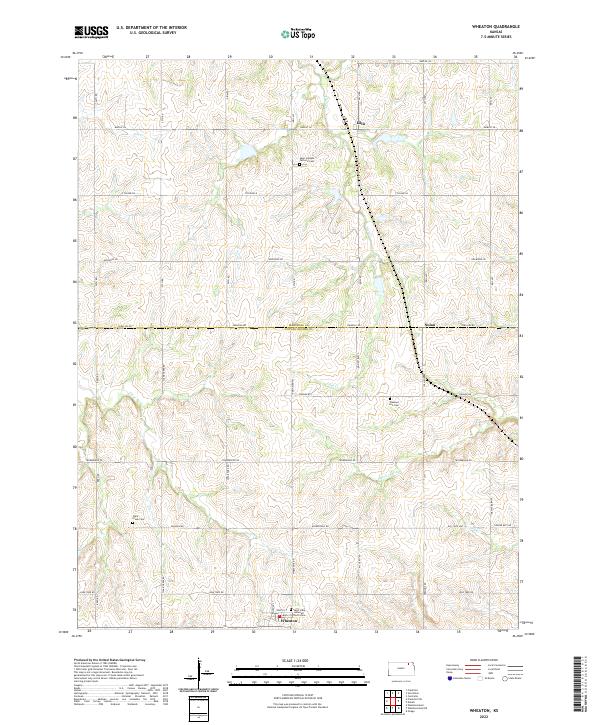 USGS Topographic Map – Wheaton