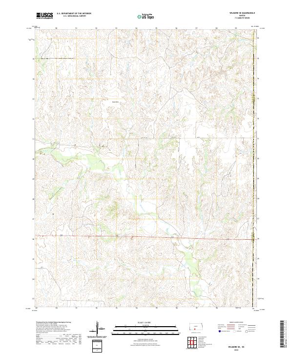 USGS Topographic Map – Wilmore SE
