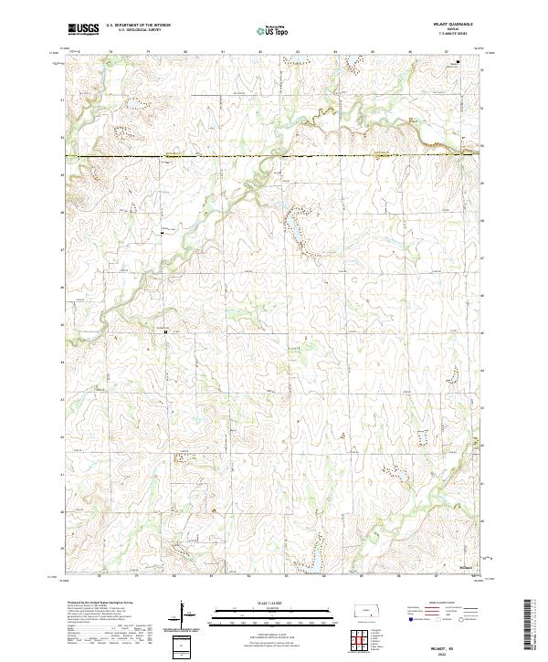 USGS Topographic Map – Wilmot