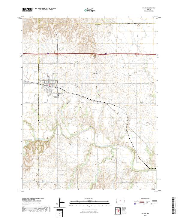 USGS Topographic Map – Wilson