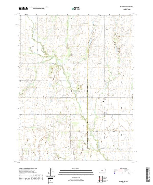 USGS Topographic Map – Windom SW