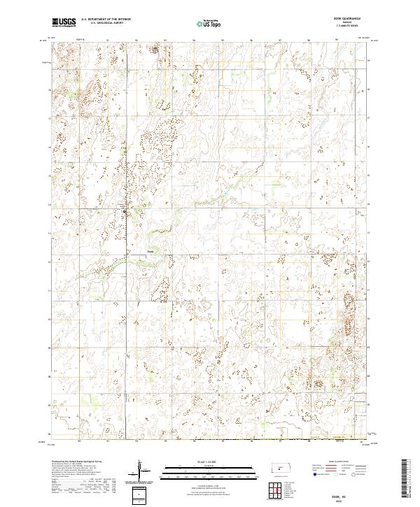 USGS Topographic Map – Zook
