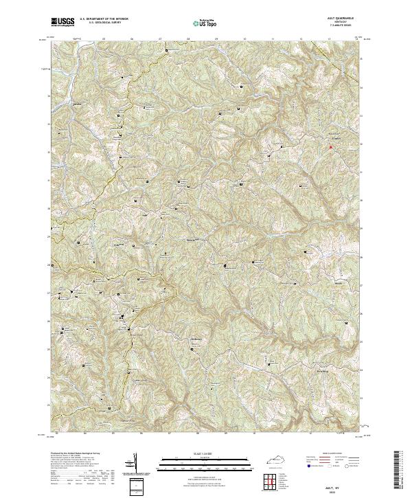 USGS Topographic Map – Ault