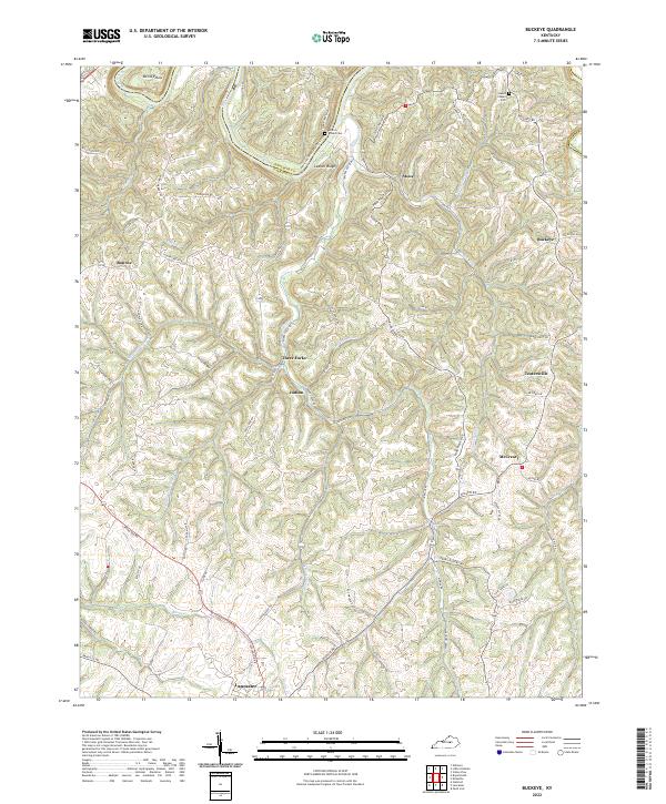 USGS Topographic Map – Buckeye